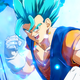 Vegito, the Potara earring fusion of Goku and Vegeta.